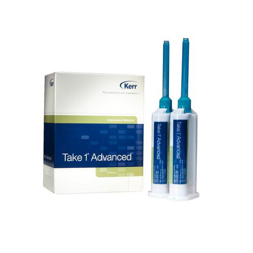Kerr Dental 33957 Take 1 Advanced VPS Impression Material Medium Regular Set 2/Pk 50 mL Kerr Dental 33957 Take 1 Advanced VPS Impression Material Medium Regular Set 2/Pk 50 mL